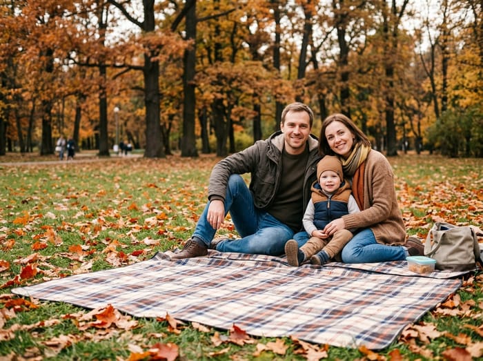Family photo before